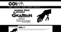 Desktop Screenshot of colartecafe.com